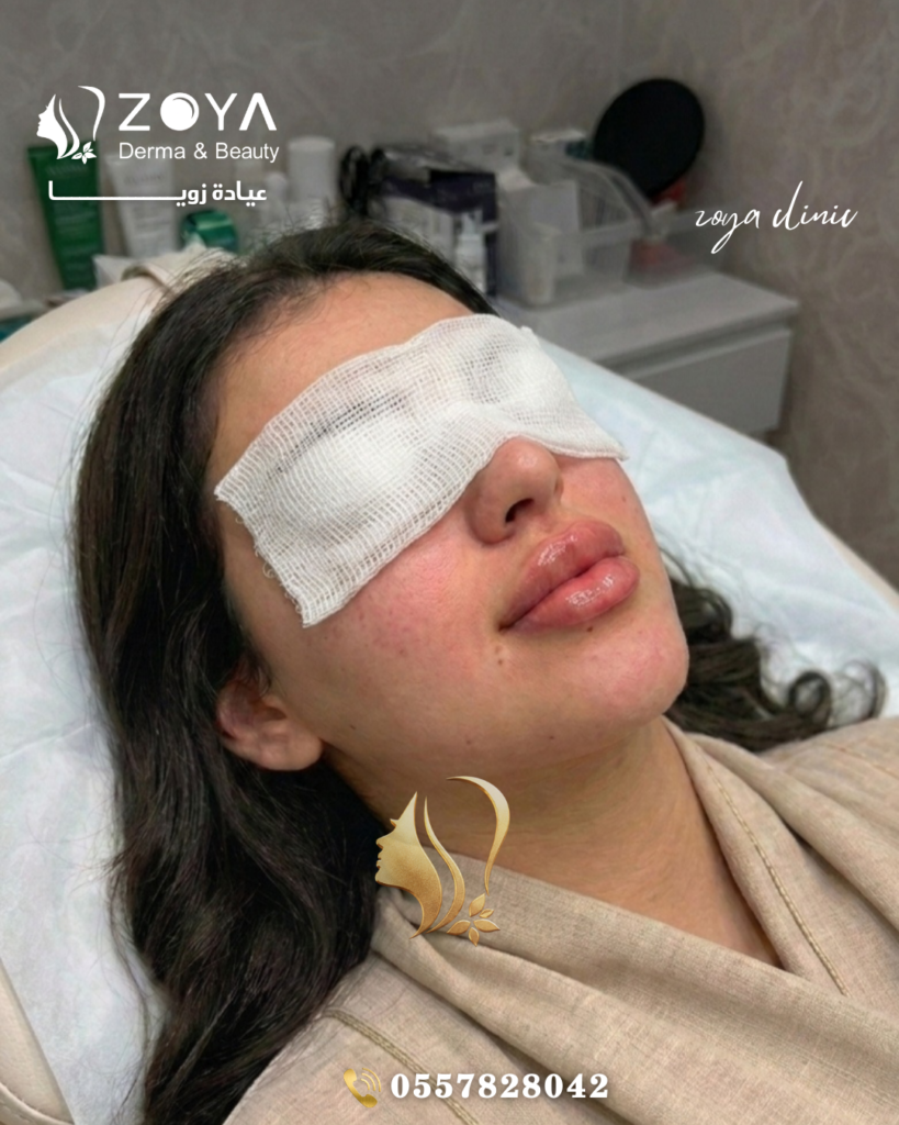 فيلر الشفايف وكنتور الوجه